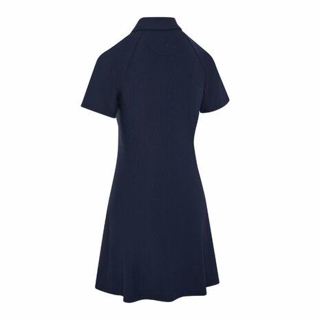 Callaway Ribbed Dames Golf Jurk Navy