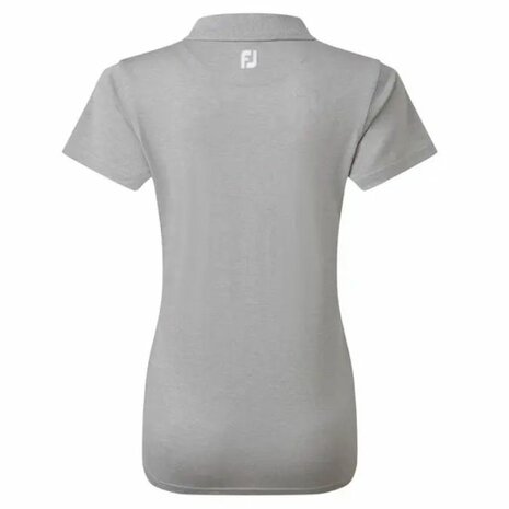 Footjoy Stretch Pique Dames Polo Shirt Grijs