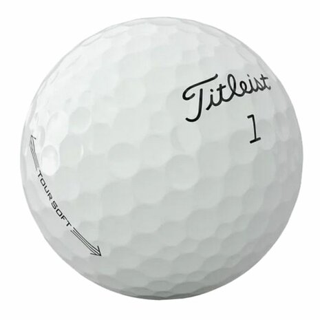 Titleist Tour Soft Golfballen Wit 2026