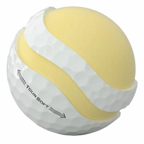 Titleist Tour Soft Golfballen Wit 2026