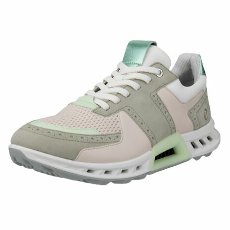 Ecco W Golf Biom C4 Dames Golfschoenen Beige Groen