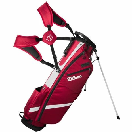 Wilson Staff Quiver Standbag Rood