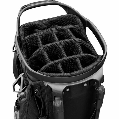 Wilson Staff Talus 14-Vaks Standbag Grijs Zwart
