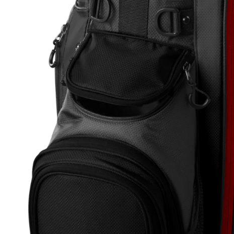 Wilson Staff Feather Standbag Zwart/Rood