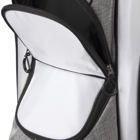 Wilson Feather Cartbag Zwart/Grijs/Wit