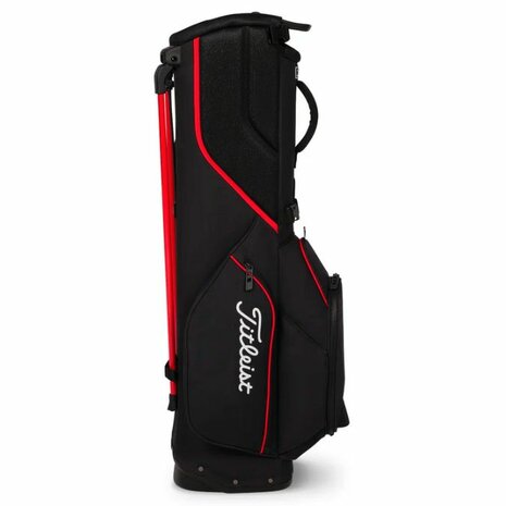 Titleist Players S4 Standbag Zwart Rood