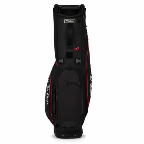Titleist Players S4 Standbag Zwart Rood