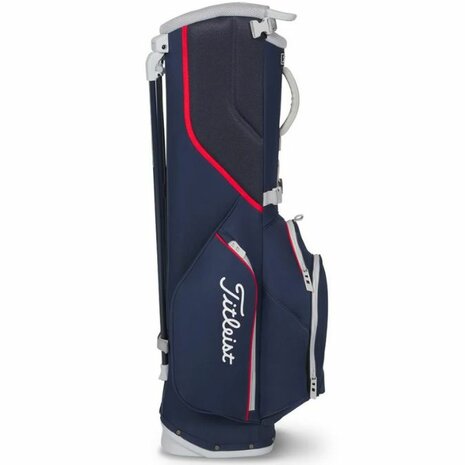 Titleist Players S4 Stadry Standbag Navy Rood Wit