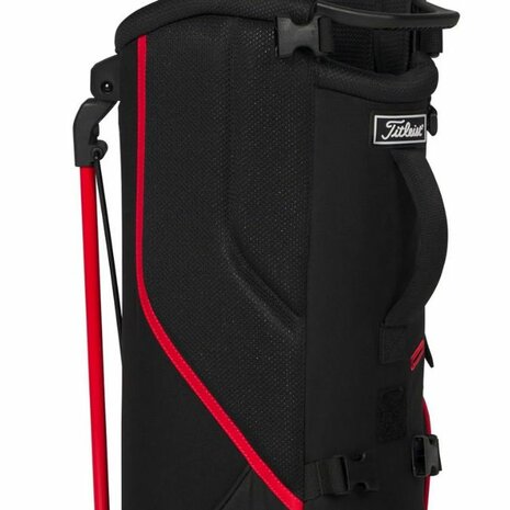 Titleist Players S4 Stadry Standbag Zwart Rood