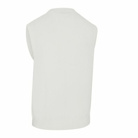 Callaway Mixed Texture Vest Off White