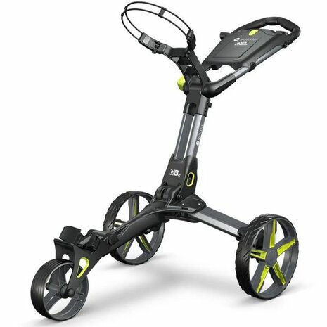 Motocaddy QB2 3 Wiel Golftrolley Zwart Lime