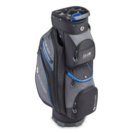 Motocaddy Cartbag Club Series 2025 Zwart/Blauw
