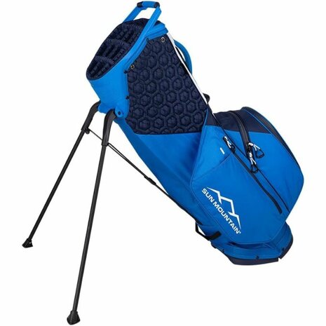 Sun Mountain E-Lite 14 Way Hybrid Standbag Navy Blue White