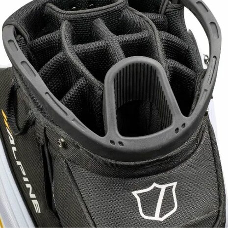 Wilson Staff Alpine Cartbag Wit Zwart Oranje