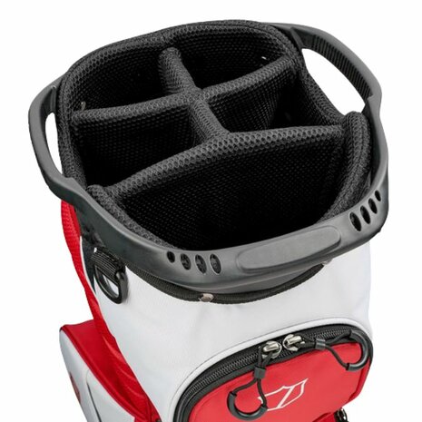 Wilson Staff Talus 5-Vaks Standbag Rood Wit