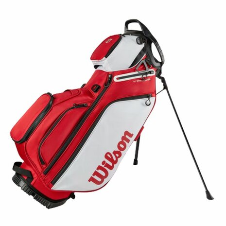 Wilson Staff Talus 5-Vaks Standbag Rood Wit