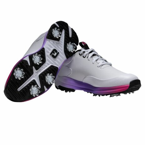 Footjoy Dames Golfschoenen Tour Rival Wit Pink