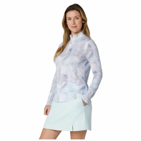 Callaway Premium  Active Geo Dames Midlayer Wit