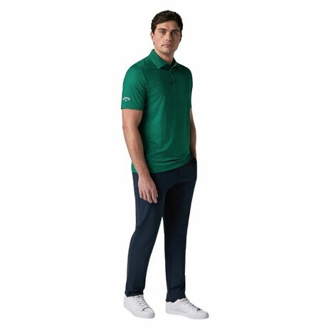 Callaway TM Heren Golfpolo Galapagos Green