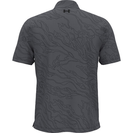 Under Armour Heren Playoff Golf Polo 3.0 Printed Micro Camo Castlerock