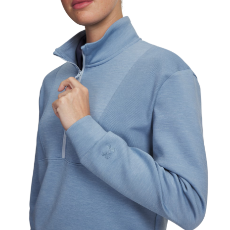 Under Armour Drive Midlayer Pullover Blue Smoke