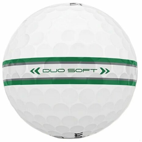 Wilson Staff Duo Soft TRK 360 Golfballen Wit Groen 2025