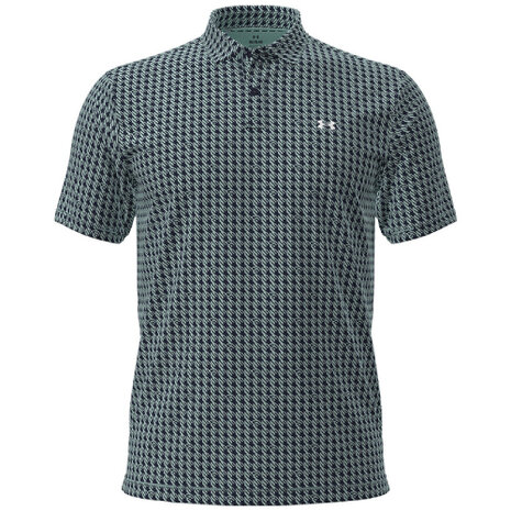 Under Armour T2G Polo Print Houndstooth Deuces