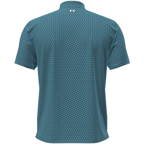 Under Armour T2G Pique Polo Print Diagonal Hearbeat