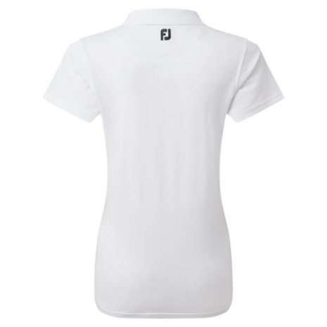 Footjoy Stretch Pique Dames Polo Shirt wit 