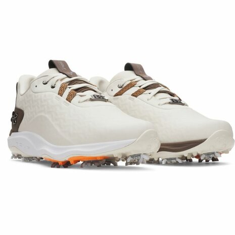 Under Armour Drive Pro Clone Beige Heren Golfschoenen