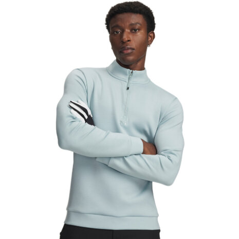 Under Armour Heren Drive Midlayer Pullover Enamel Blue