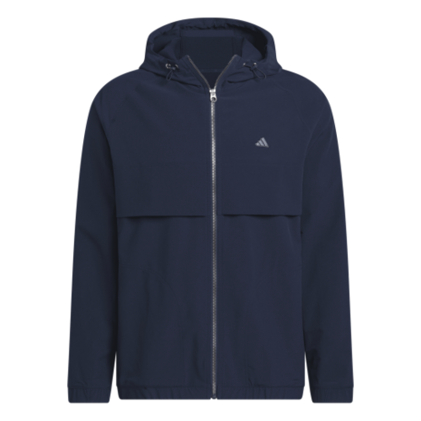 Adidas Heren Go-To Full Zip Windbreker Navy
