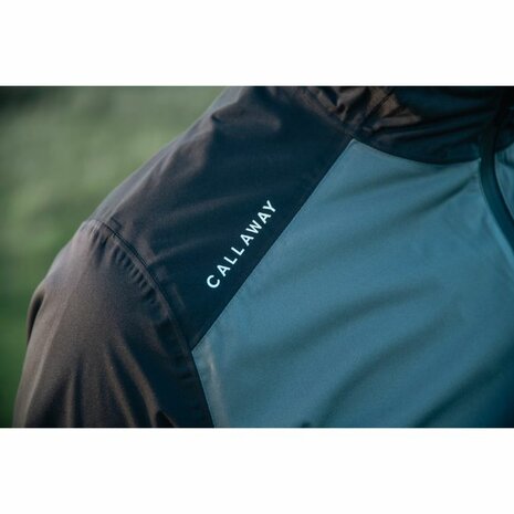 Callaway Stormlite 3 wasserdichter herren-Golf-Regenmantel Schwarz Grau