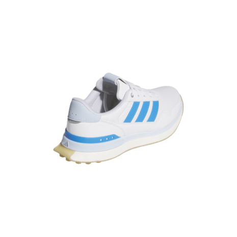 Adidas Dames S2G 26 Leather Spikeless Golfschoenen Wit-Blauw