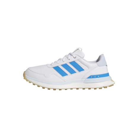 Adidas Dames S2G 26 Leather Spikeless Golfschoenen Wit-Blauw