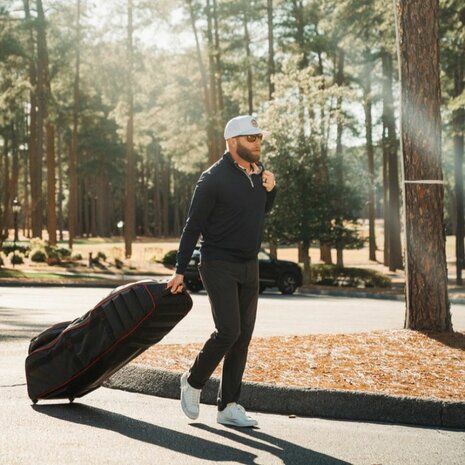 BagBoy T-800 Travelbag Zwart Rood 