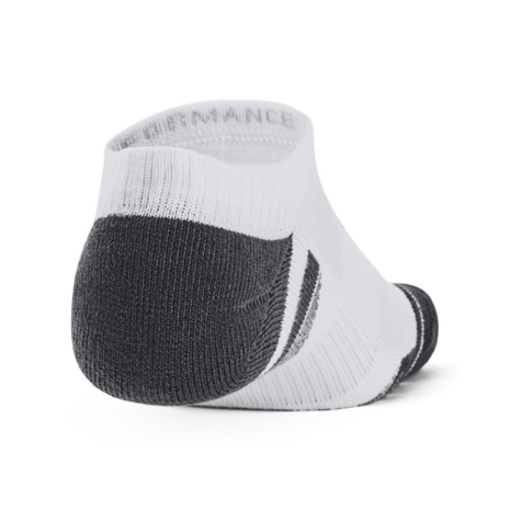 Under Armour Performance Tech Golfsokken Kort Wit 3 pack 