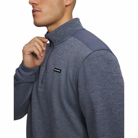 Under Armour Sweater Fleece Hybrid HZ Down Pour Gray Heren