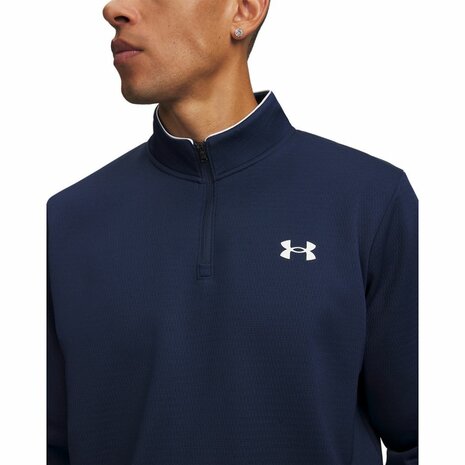 Under Armour Matchplay Heren Sweater 1/4 Ritssluiting Navy