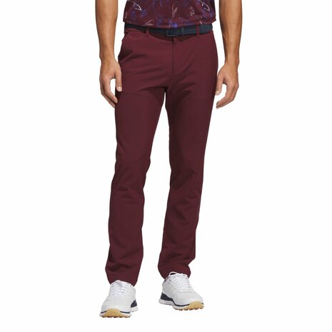 Adidas ULT365 Tapered Fit Stretch Heren Golfbroek Bordeaux