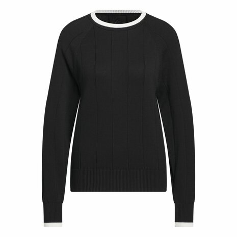Adidas Ultimate365 Knit Crew Dames Sweater Zwart