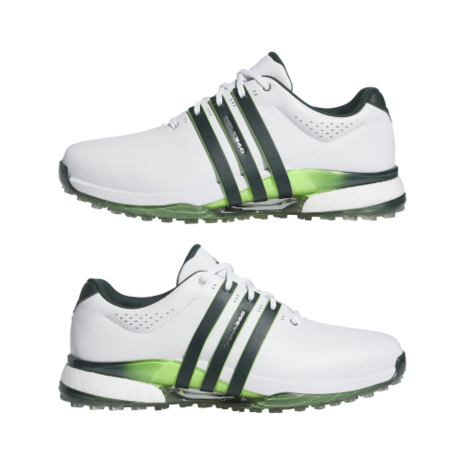 Adidas Tour 360 25 SL Heren Golfschoenen Wit Groen