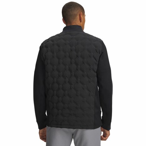 Under Armour Drive Down Hybrid Heren Winter Golfjas Zwart