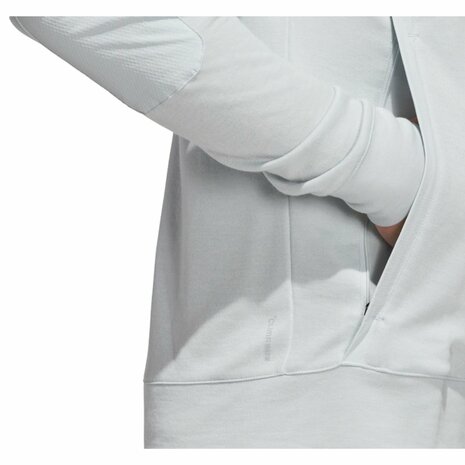 Adidas Utimate365+ Course Control Hybrid Midlayer Lichtgrijs