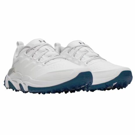 Under Armour Halo Tour SL Heren Golfschoenen Wit Blauw