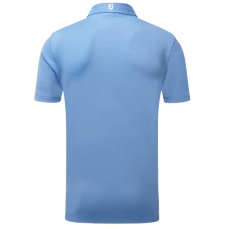 FootJoy Men&rsquo;s Stretch Piqu&eacute; Polo Shirt Light Blue 91826