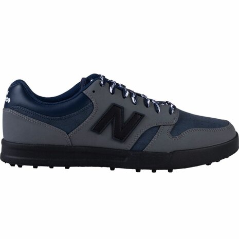 New Balance 480 Golf SL Wide Fit Heren Golfschoenen Navy Zwart Grijs