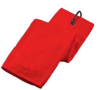 Devant Velour Handdoek Red
