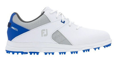 Footjoy Pro SL Kinder Golfschoenen Wit Blauw
