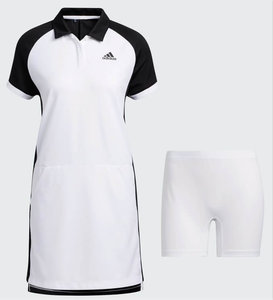Adidas Golfjurk Zwart Wit